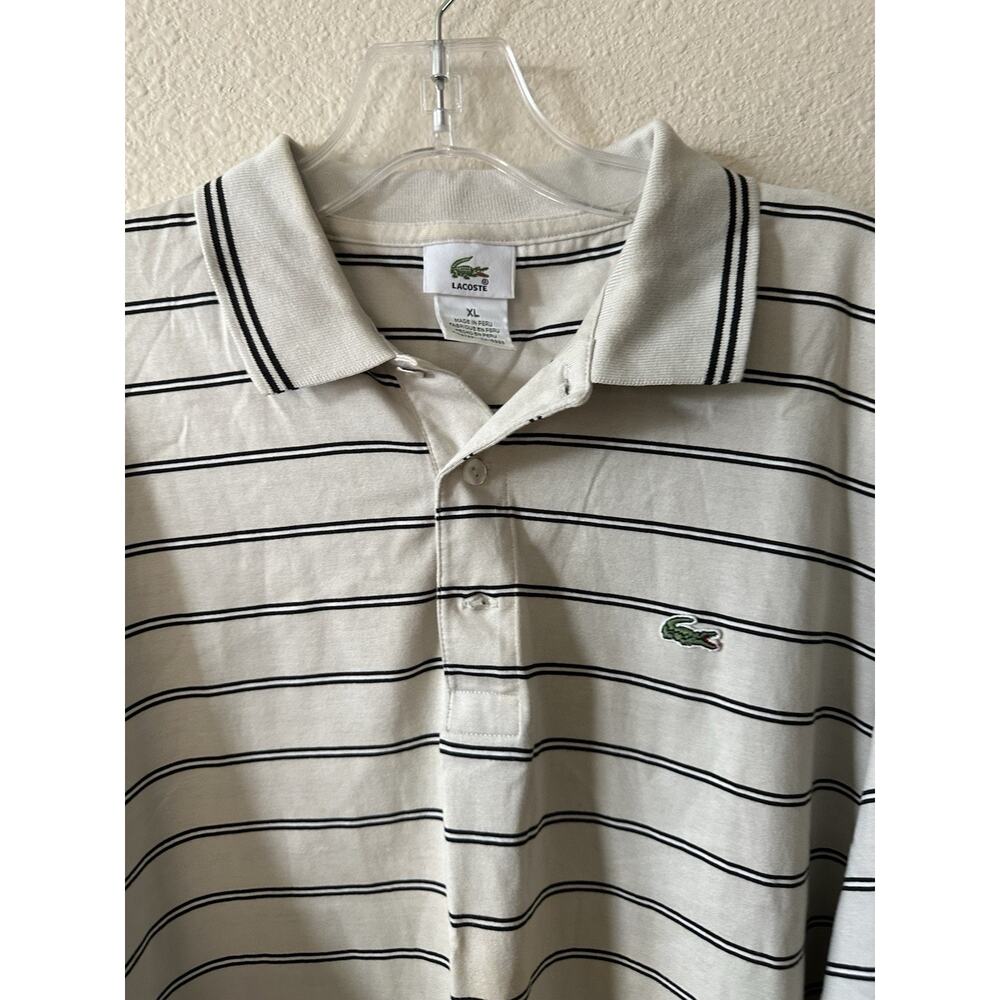 Lacoste Men's Polo Shirt Size xL/pre Owned 1284 - Picture 2 of 4